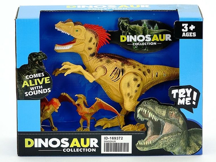 Adar, dinozaury, 4 szt.