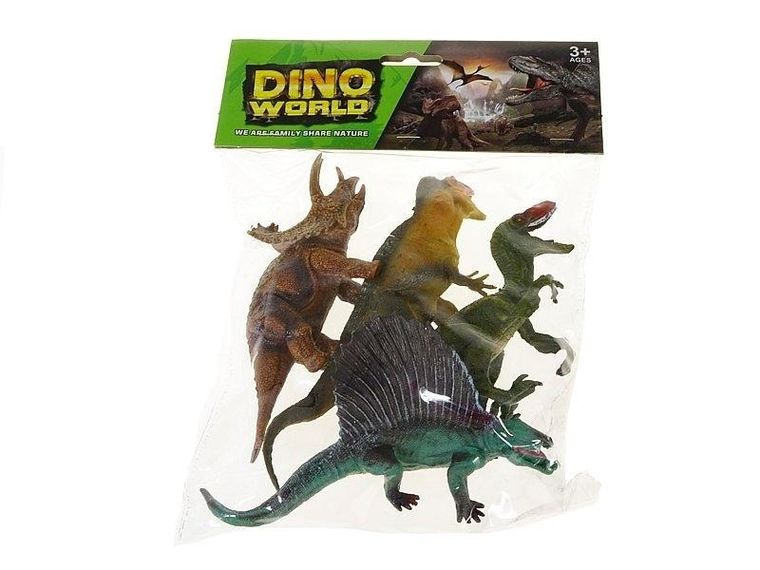 Adar, dinozaury, 4szt