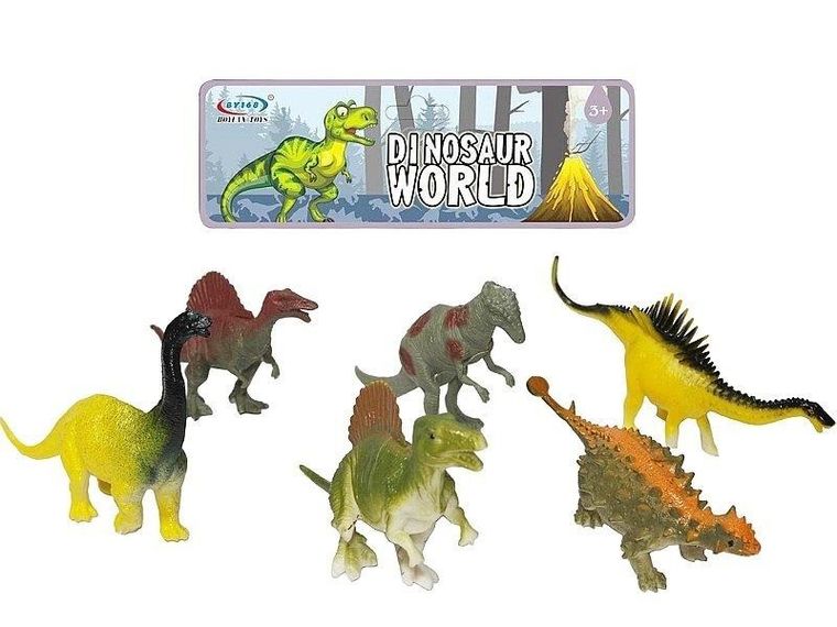 Adar, dinozaury, 6 szt.