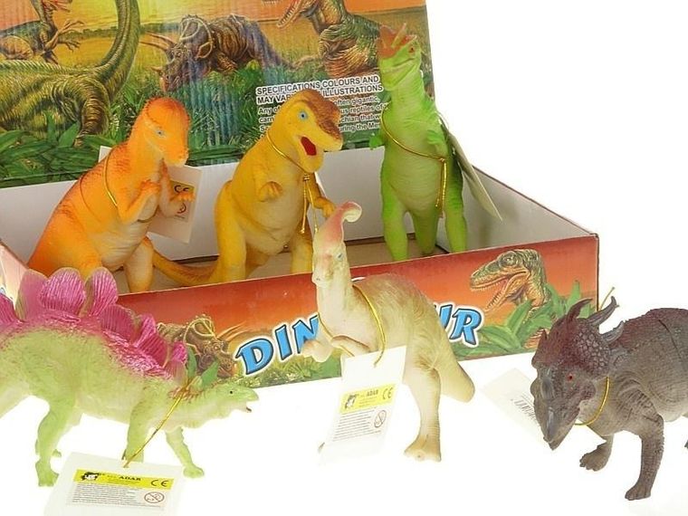 Adar, dinozaury, 6 szt.