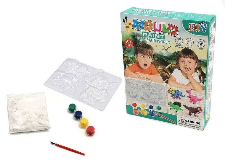Adar, Dinozaury, gipsowe odlewy, zestaw kreatywny