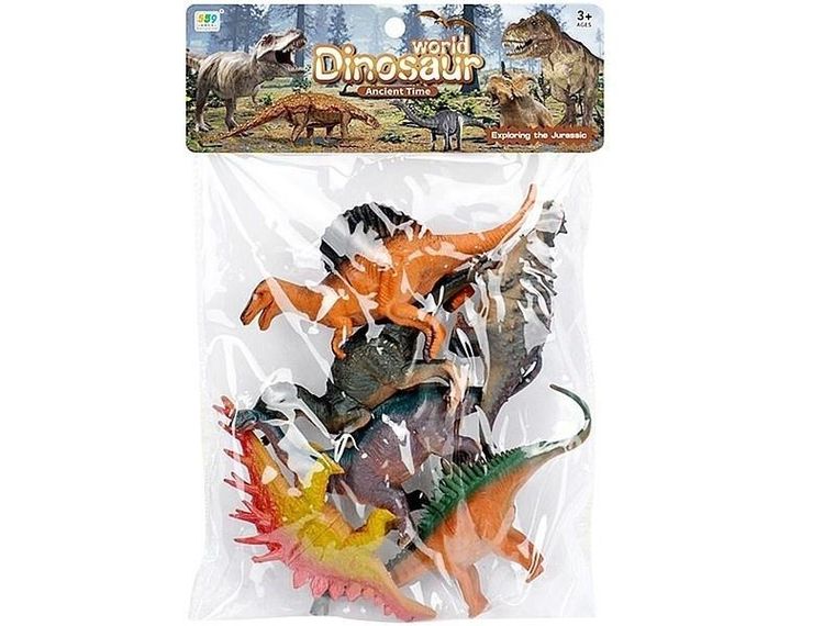 Adar, Dinozaury, zestaw figurek, 6 szt.