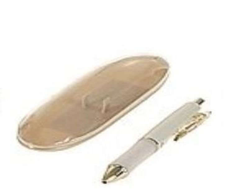 Adar, Długopis w etui, beżowy
