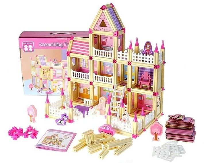 Adar, domek drewniany dla lalek