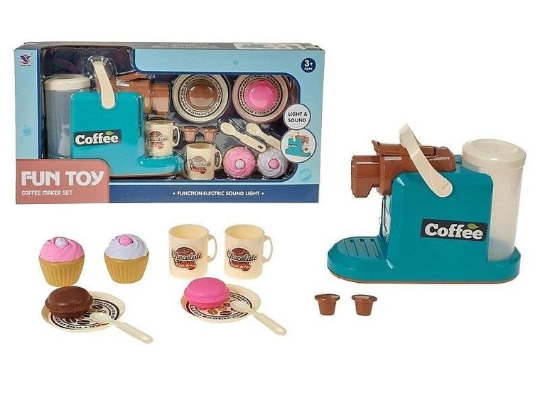 Adar, ekspres do kawy z ciasteczkami i kubkiem