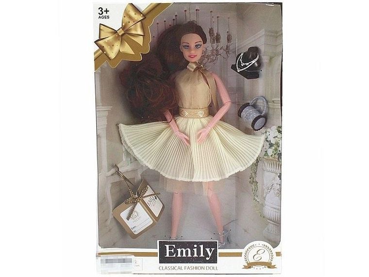 Adar, Emily, lalka w eleganckiej sukience, 29 cm