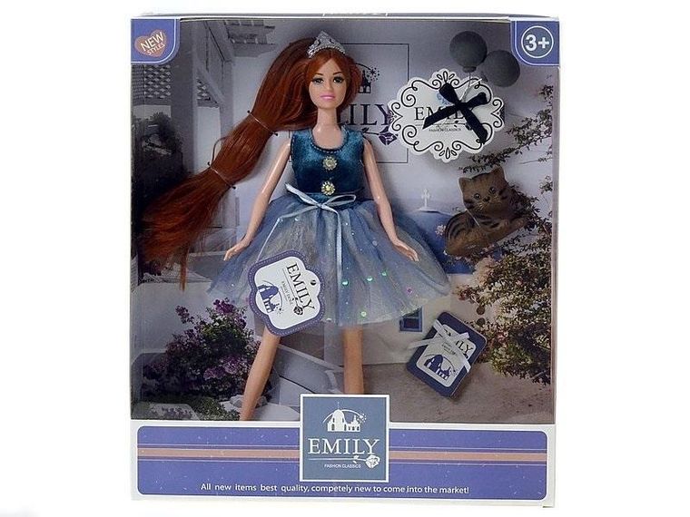 Adar, Emily, lalka z akcesoriami, 29 cm
