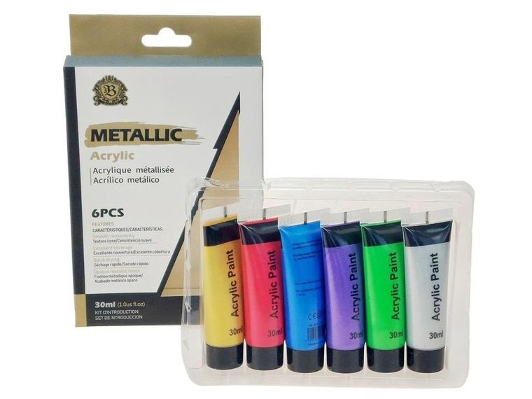 Adar, farby akrylowe, 6 szt.