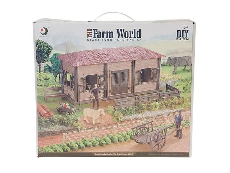 Adar, farma z figurkami zwierząt