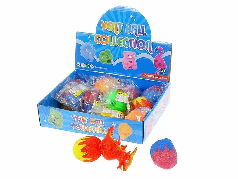 Adar, gniotek, dinozaur w jajku, 1 szt.