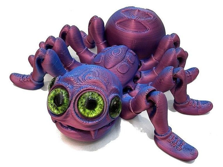 Adar, gniotek pająk, 3D