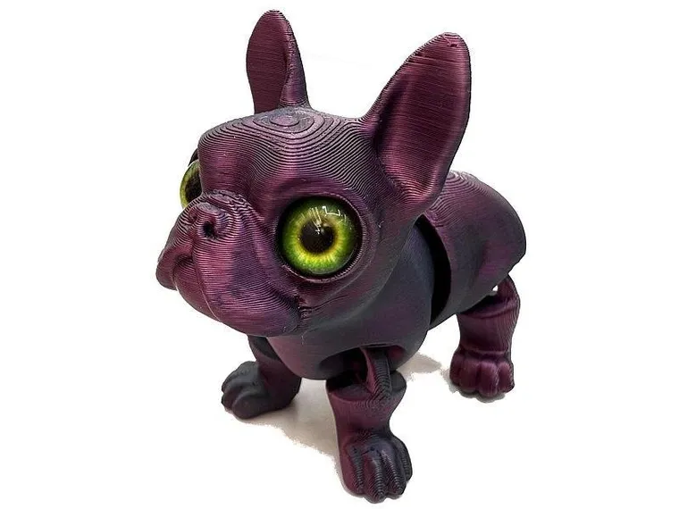 Adar, gniotek piesek, 3D