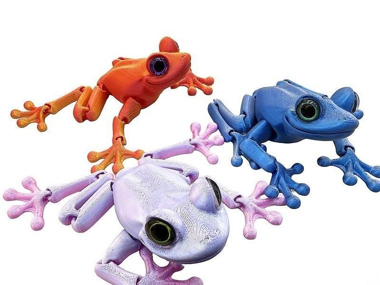 Adar, gniotek żaba, 3D, 1 szt.