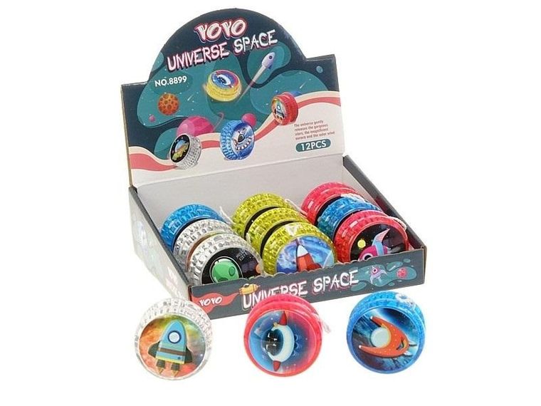 Adar, Jo-jo, zabawka zręcznościowa, kosmos, 12 szt.