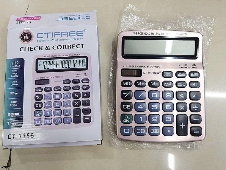 Adar, kalkulator, gold rose