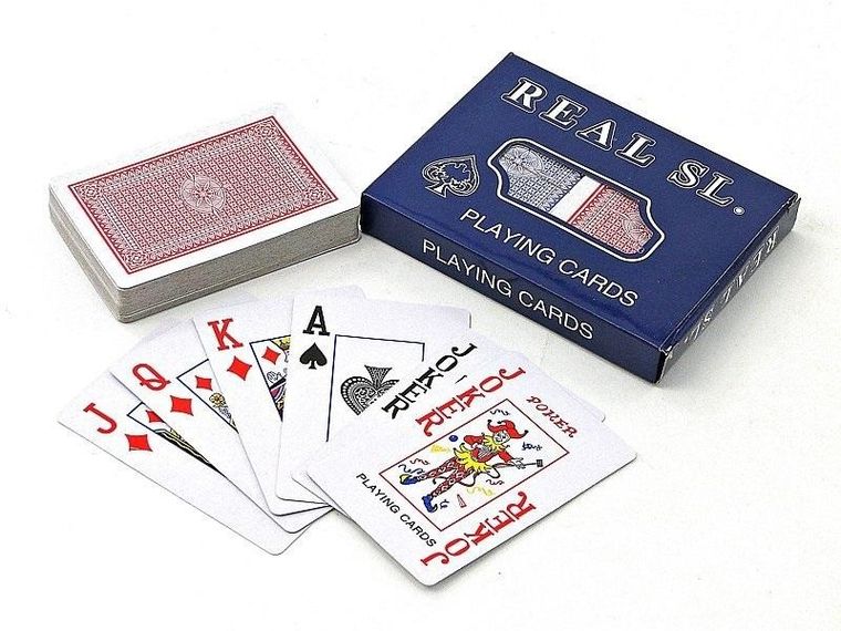 Adar, karty do gry, gruba tektura, 2 talie