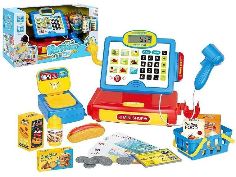 Adar, kasa sklepowa na baterie