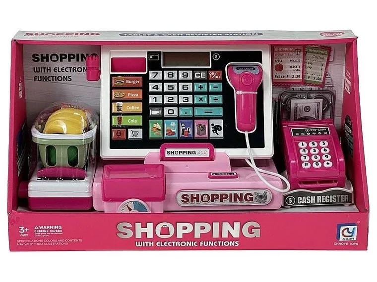 Adar, kasa sklepowa, z akcesoriami