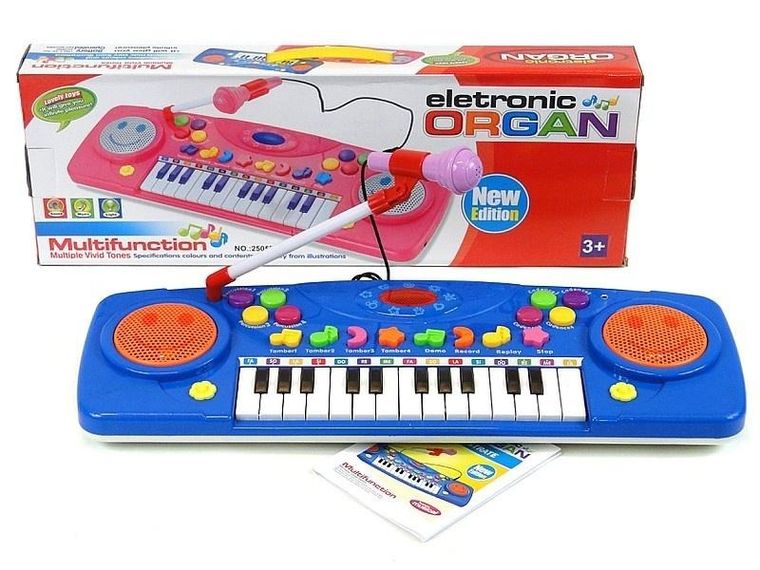 Adar, keyboard z mikrofonem, 25 klawiszy