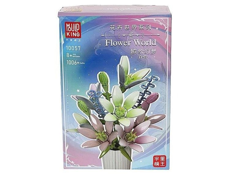 Adar, klocki - kwiaty w wazonie