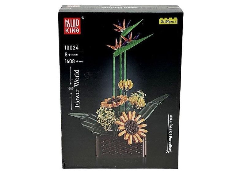 Adar, klocki - słonecznik w doniczce