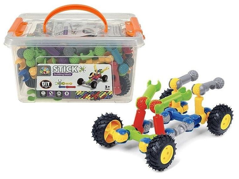 Adar, klocki konstrukcyjne, 115 elementów