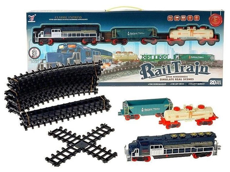 Adar, kolejka na baterie tor ósemka światło dźwięk