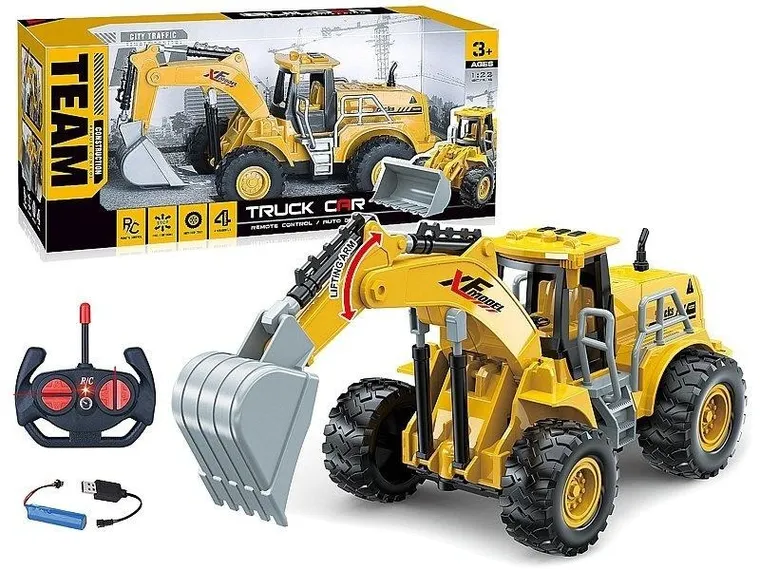 Adar, koparka interaktywna, pojazd budowlany zdalnie sterowany, 1:22