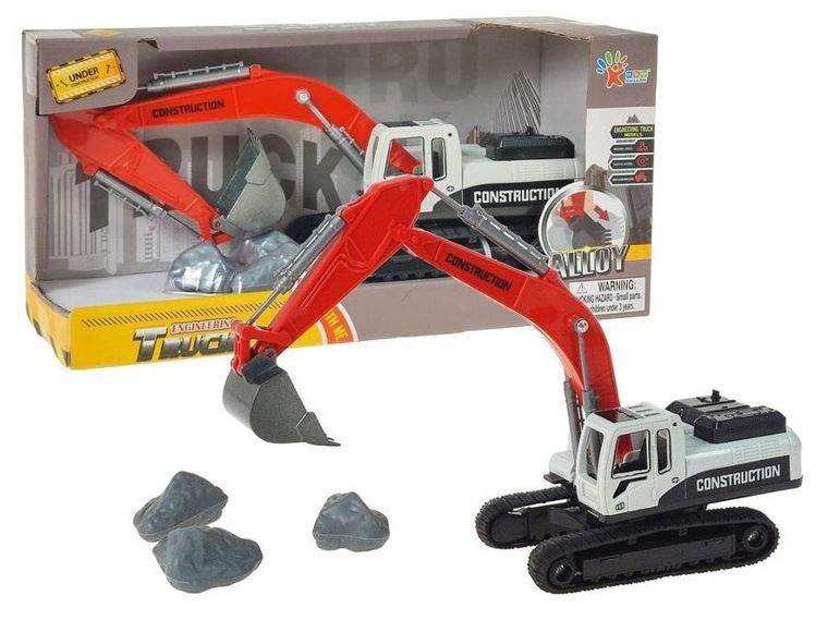 Adar, koparka, metalowy pojazd budowlany