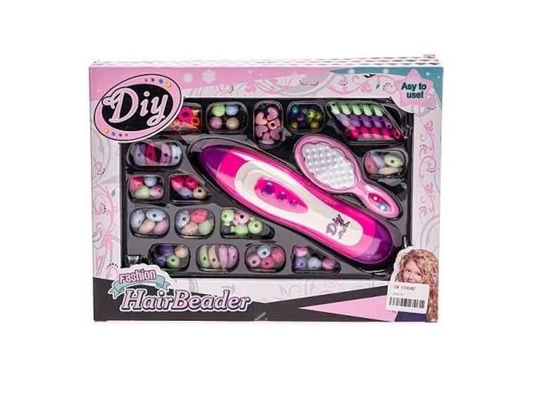 Adar, koraliki z maszyną do nawlekania, zestaw kreatywny