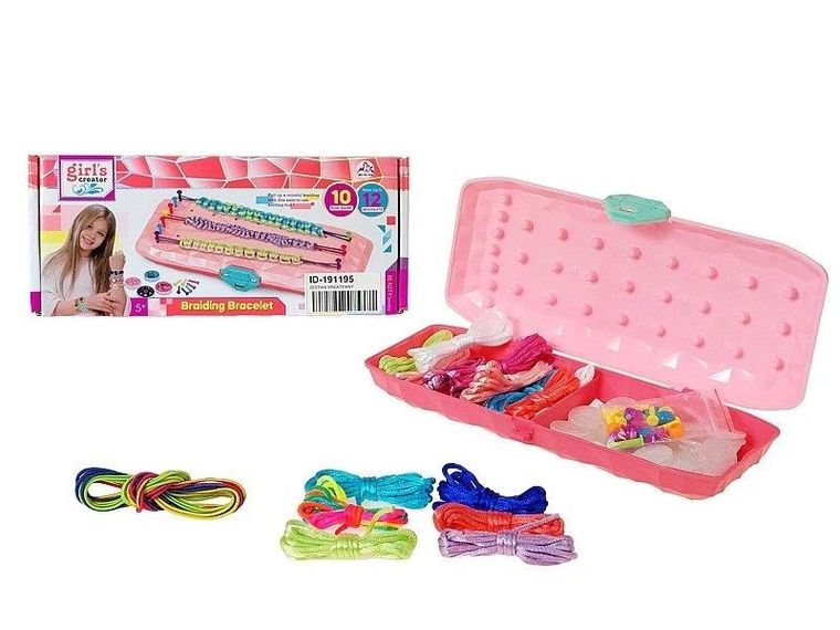 Adar, koraliki ze sznurkiem i krosnem