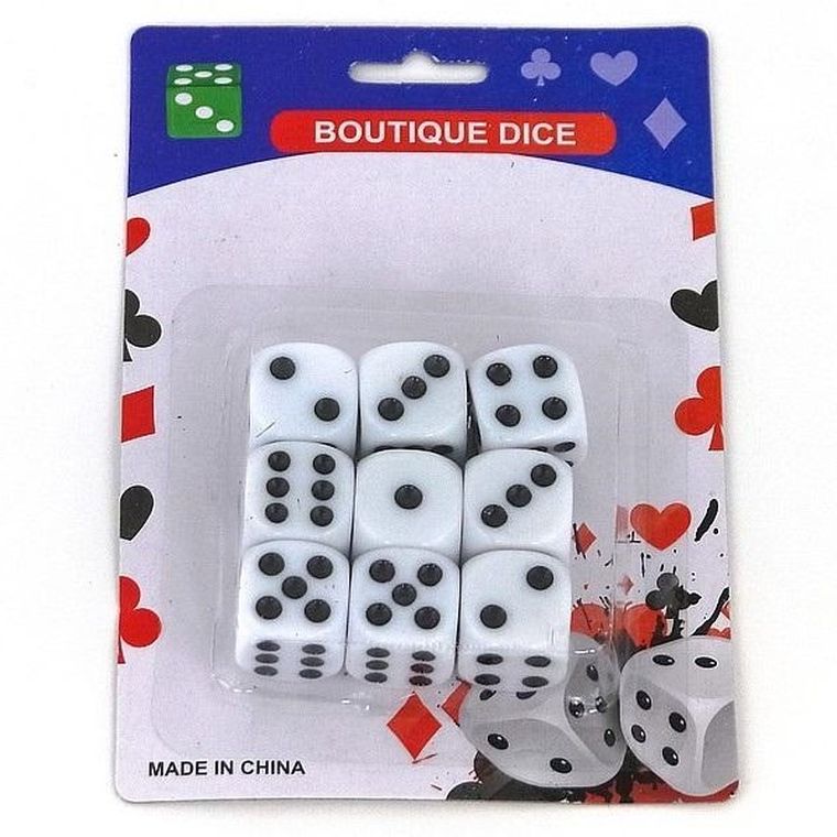 Adar, kości do gry, 9 szt.