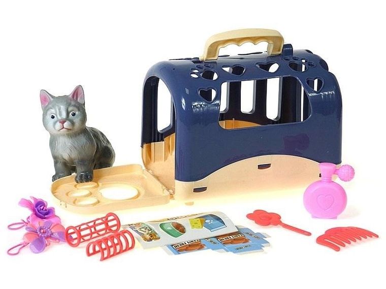 Adar, kotek z transporterem i akcesoriami