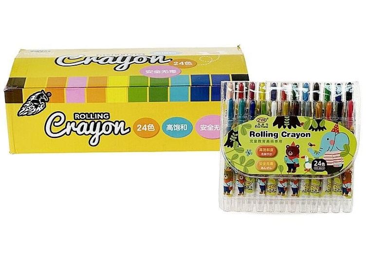 Adar, kredki wysuwane, 24 kolory