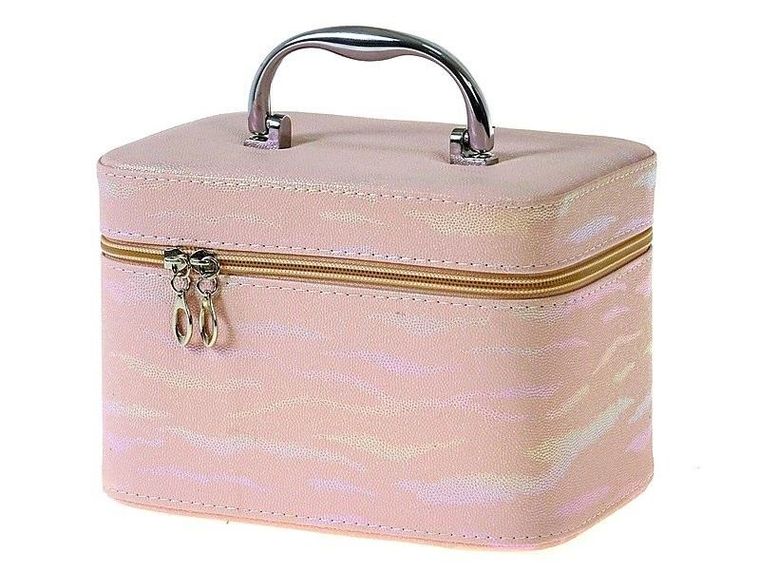 Adar, kuferek M, walizka z lusterkiem na zamek, 21-14-13 cm