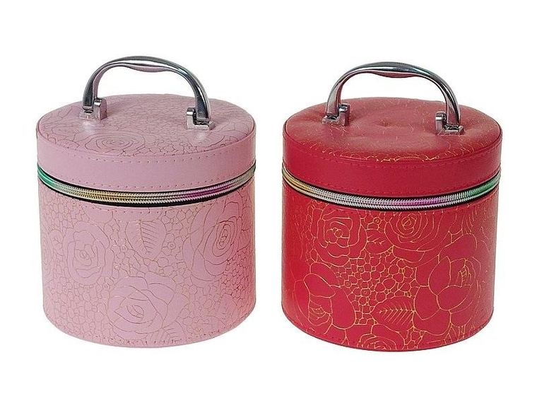 Adar, kuferek S z lusterkiem na zamek, 14-13-14 cm