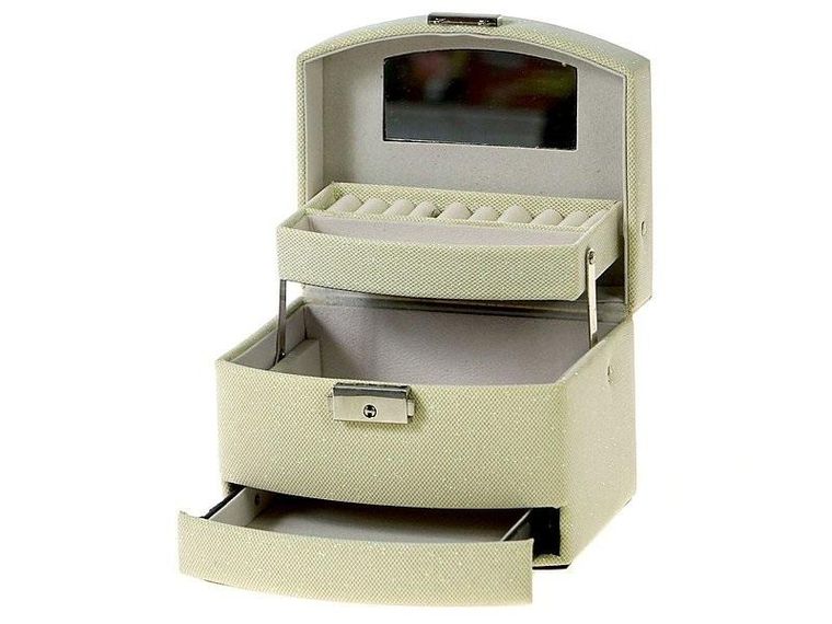 Adar, kuferek, szkatułka na biżuterię z lusterkiem