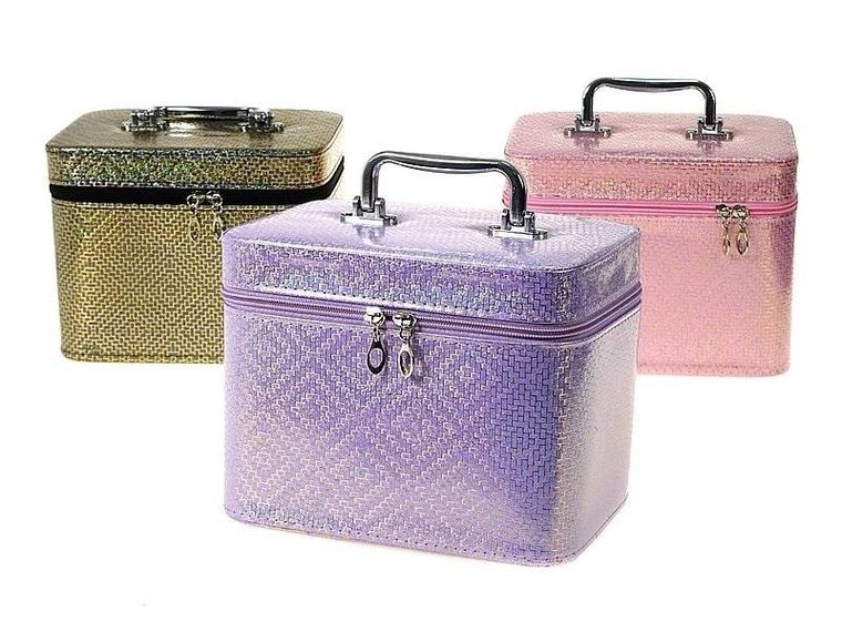 Adar, kuferek z lusterkiem na zamek, L, 23-17-15 cm