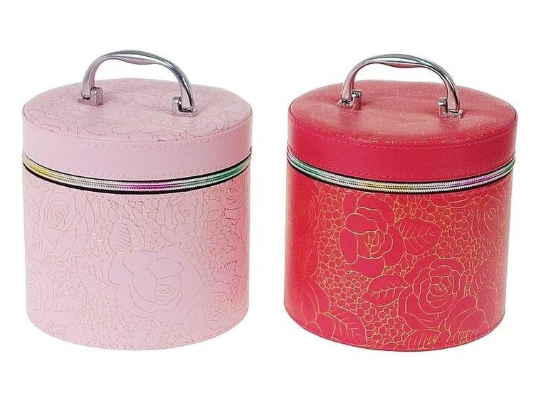 Adar, kuferek z lusterkiem na zamek, M, 17-16-17 cm