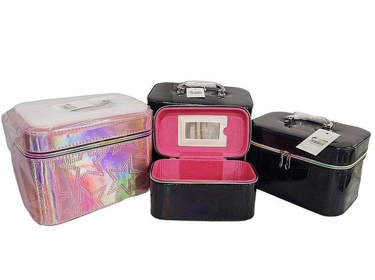 Adar, kuferek z lusterkiem na zamek, M, 21-14-13 cm