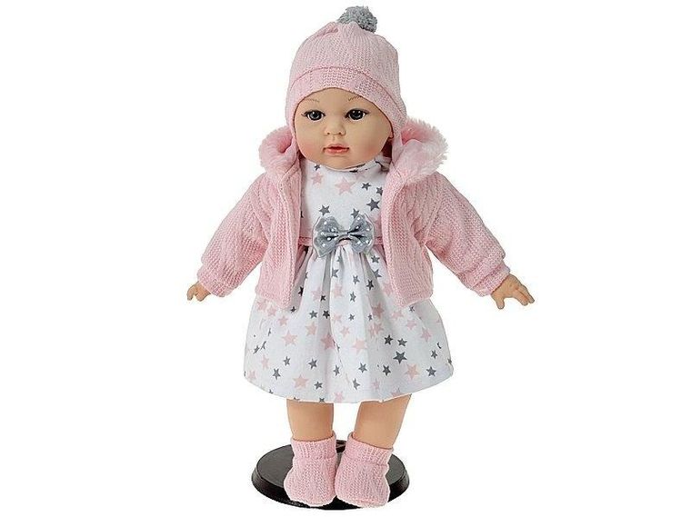 Adar, lalka bobas, interaktywna z dźwiękiem, 40 cm