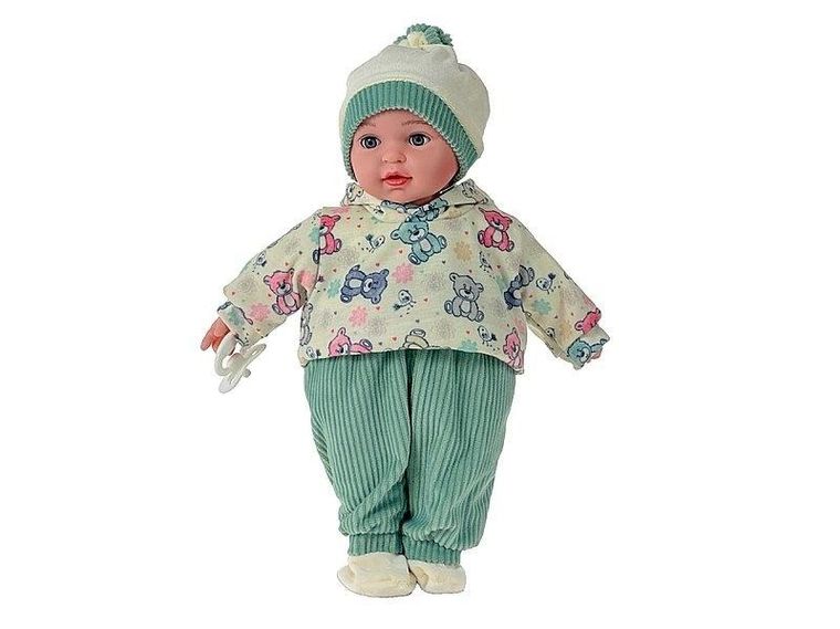 Adar, lalka bobas, interaktywna z dźwiękiem, 40 cm