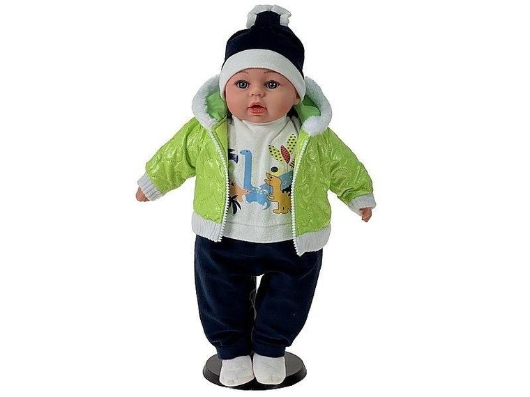 Adar, lalka bobas, interaktywna z dźwiękiem, 45 cm