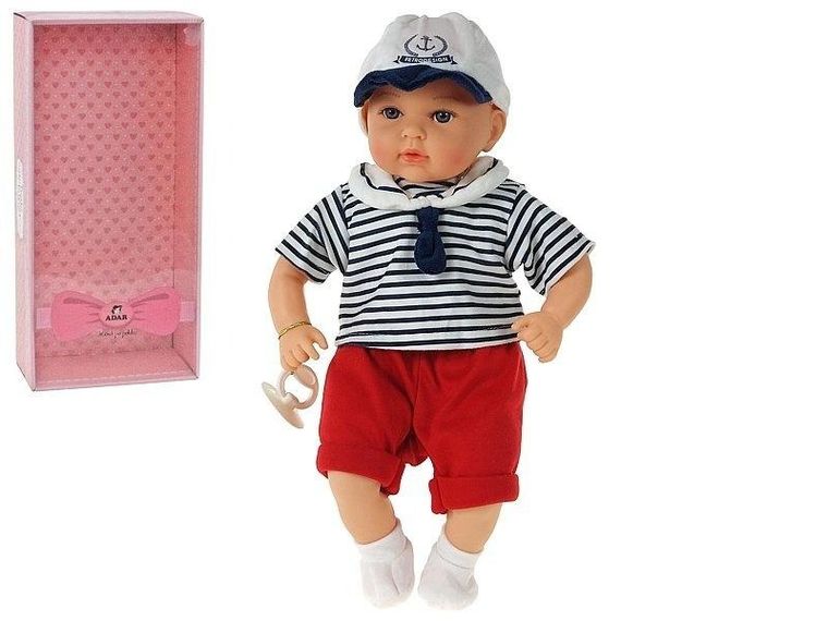 Adar, lalka bobas śpiewa i mówi po polsku, 40 cm