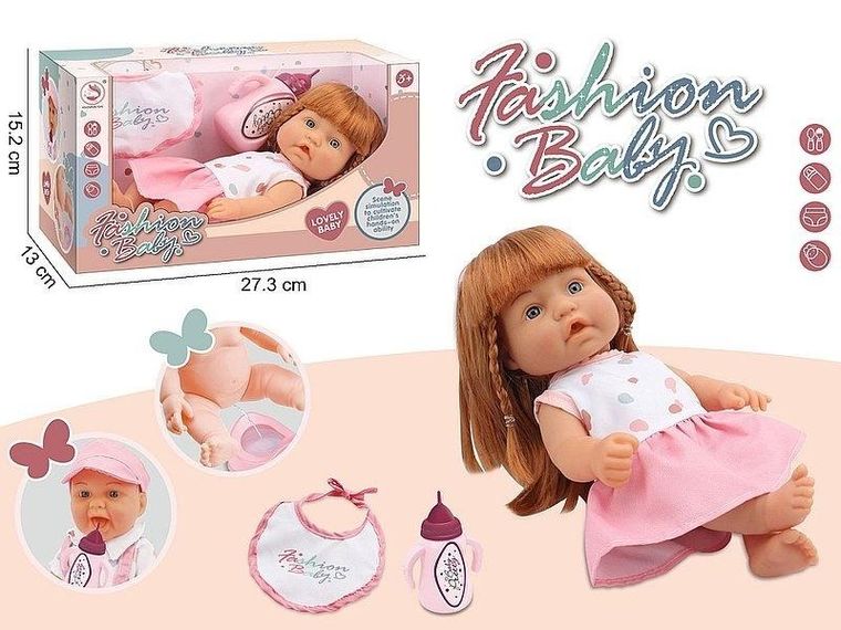 Adar, lalka bobas z akcesoriami, 25 cm