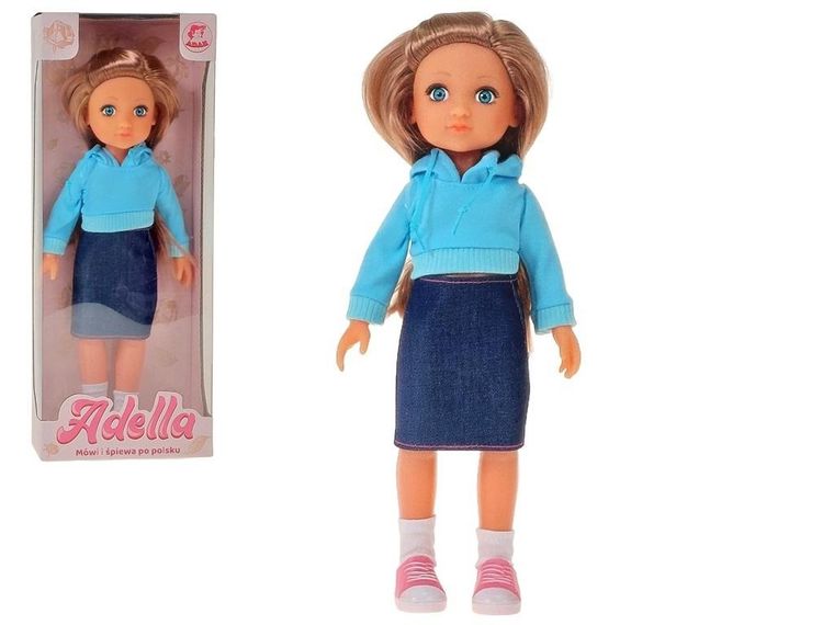 Adar, lalka, interaktywna z dźwiękiem, 33 cm
