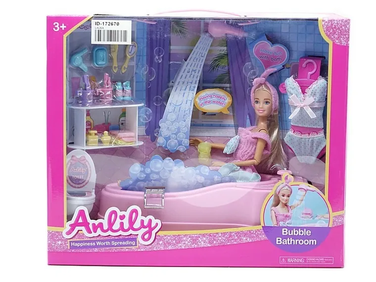 Adar, lalka w łazience, 29 cm