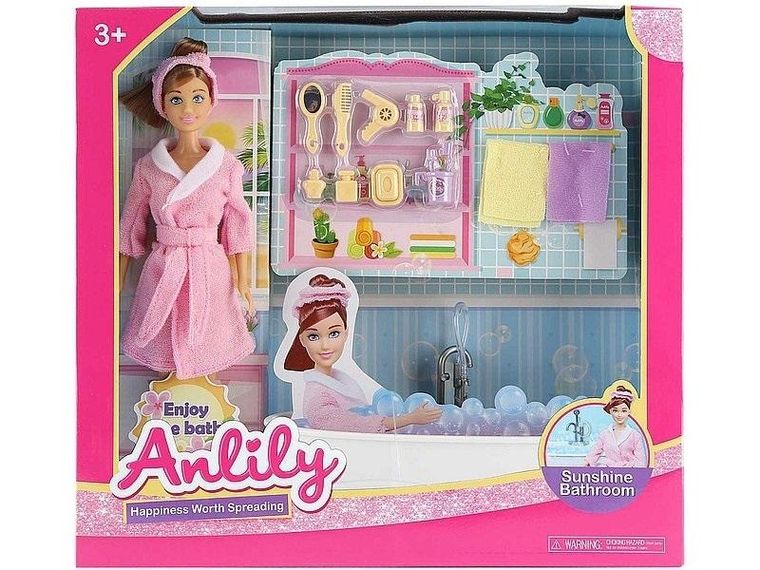 Adar, lalka w łazience, 29 cm