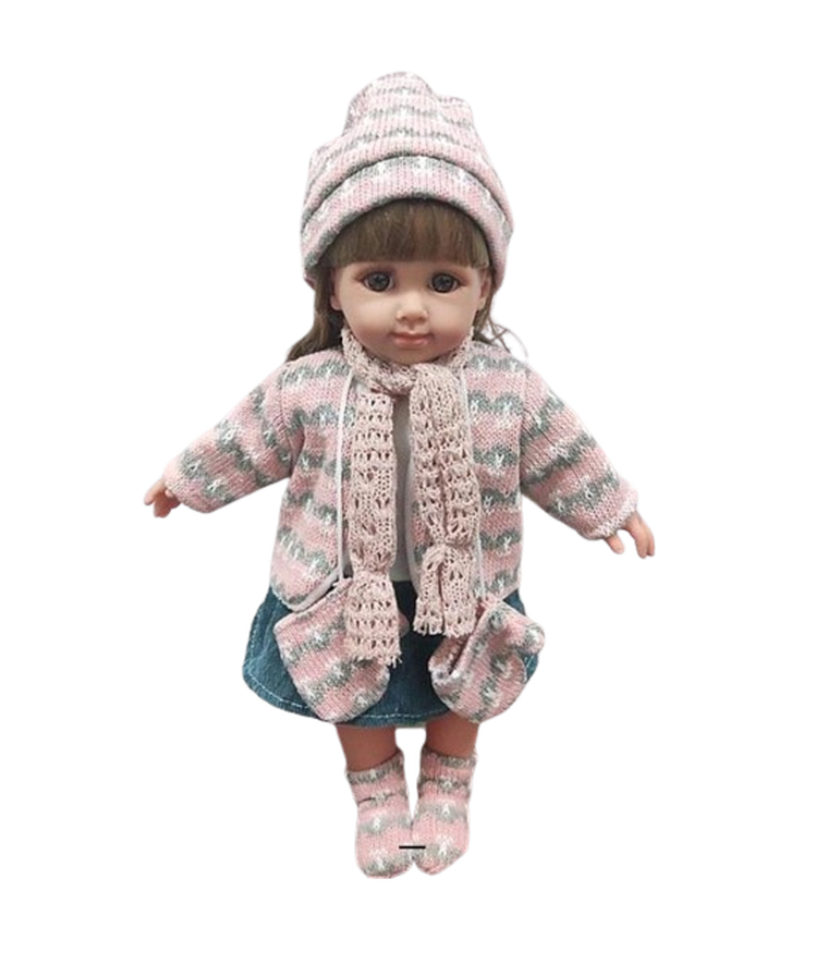 Adar, lalka w zimowym ubranku, 35 cm