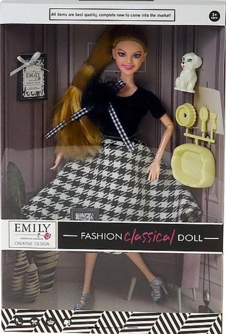 Adar, lalka z pieskiem i akcesoriami, 29 cm